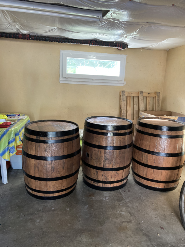 Tonneau en bois